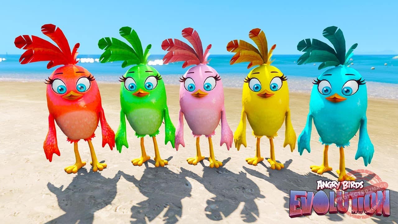 GTA 5 Mods Angry Birds Evolution Stella