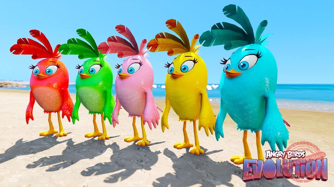 GTA 5 Mods Angry Birds Evolution Stella
