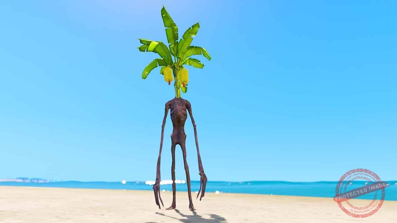 GTA 5 Mods Banana Tree Siren Head