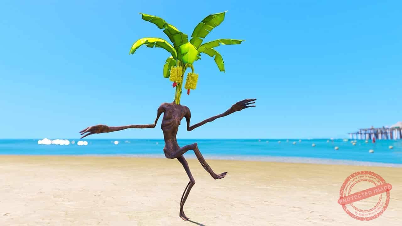GTA 5 Mods Banana Tree Siren Head