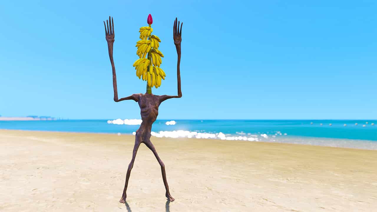 GTA 5 Mods Banana Siren Head