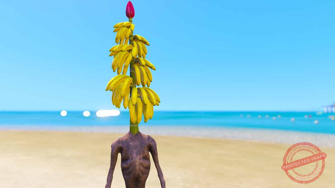 GTA 5 Mods Banana Siren Head