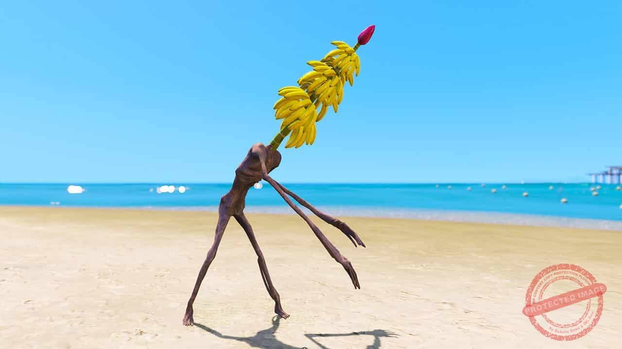 GTA 5 Mods Banana Siren Head
