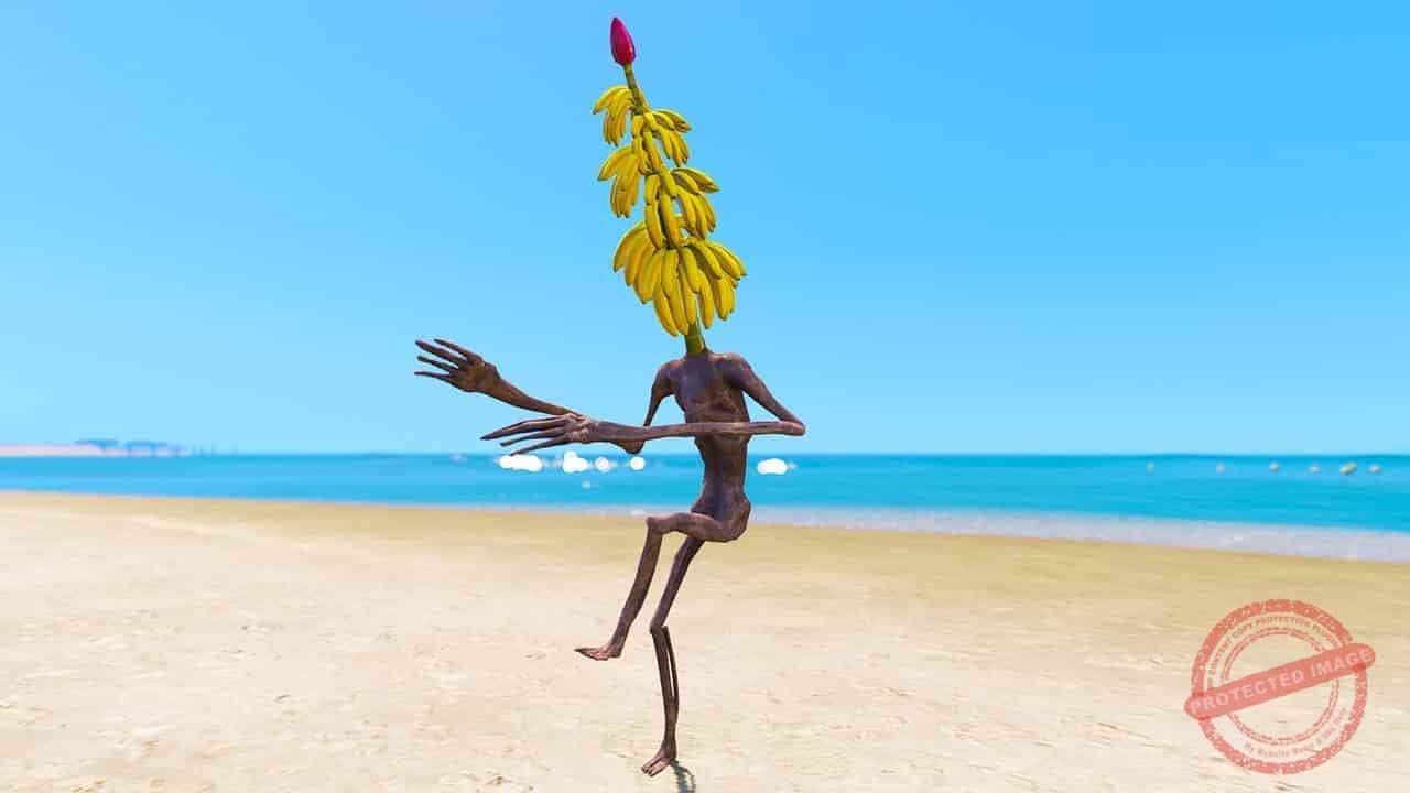 GTA 5 Mods Banana Siren Head
