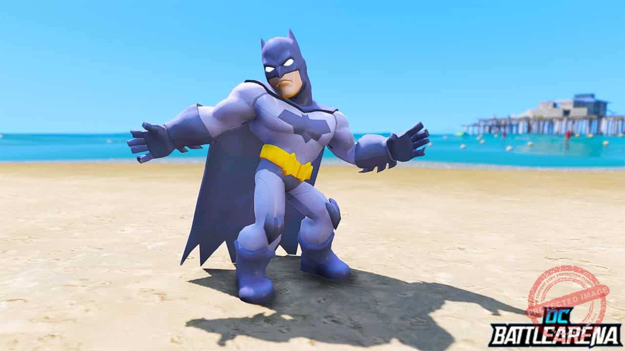 GTA 5 Mods Batman in DC Battle Arena