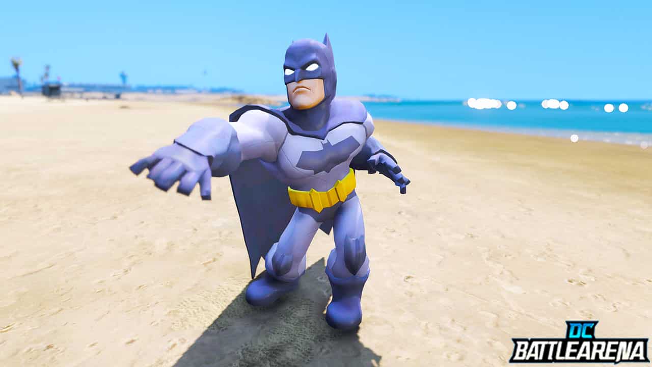 GTA 5 Mods Batman in DC Battle Arena