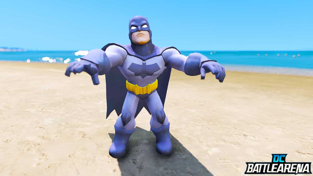 GTA 5 Mods Batman in DC Battle Arena