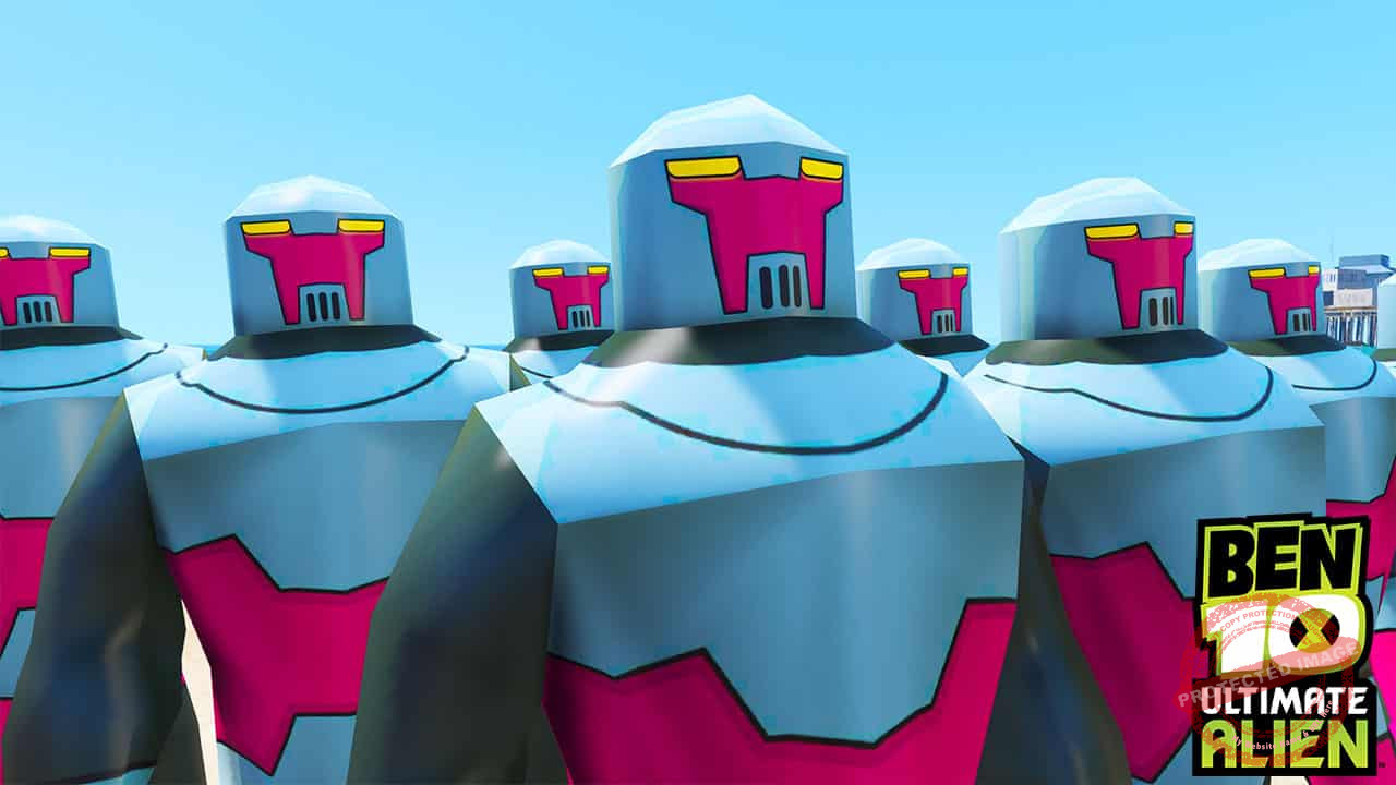 GTA 5 Mods Ben 10 Xenodrome Aggrebots