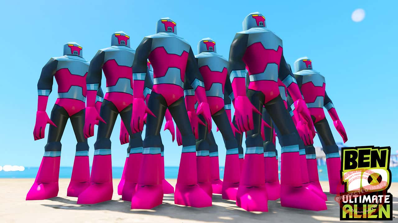 GTA 5 Mods Ben 10 Xenodrome Aggrebots