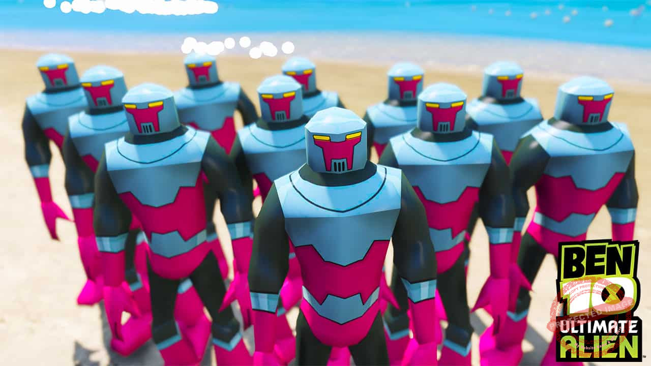 GTA 5 Mods Ben 10 Xenodrome Aggrebots