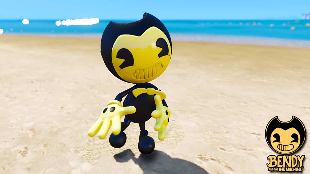 GTA 5 Mods Bendy and the Ink machine