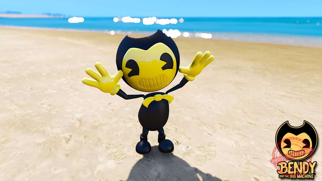 GTA 5 Mods Bendy and the Ink machine