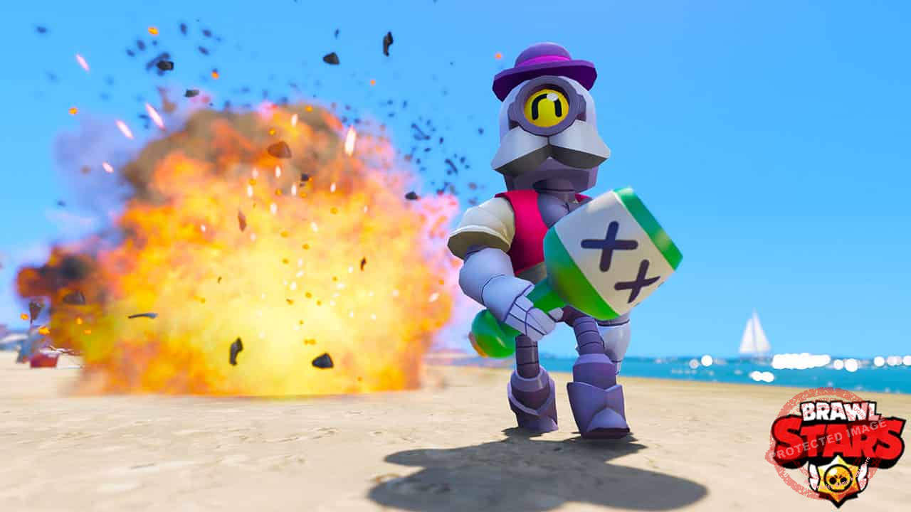 GTA 5 Mods Brawl Stars BARLEY