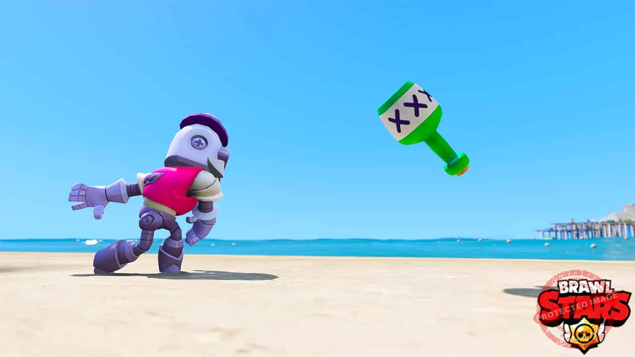 GTA 5 Mods Brawl Stars BARLEY