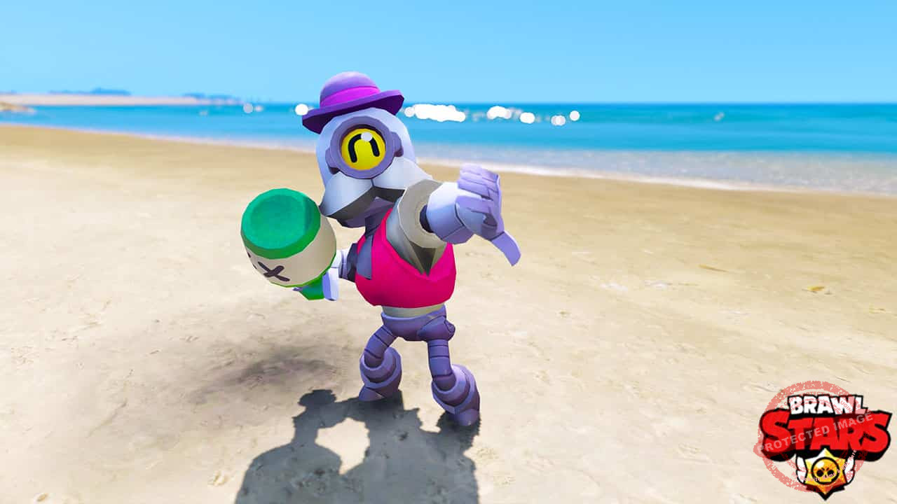 GTA 5 Mods Brawl Stars BARLEY