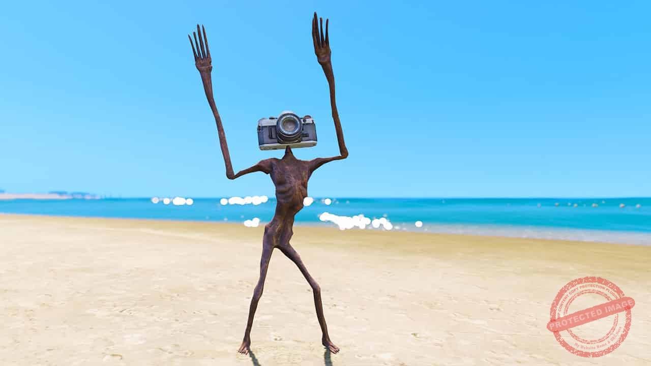 GTA 5 Mods Camera Siren Head