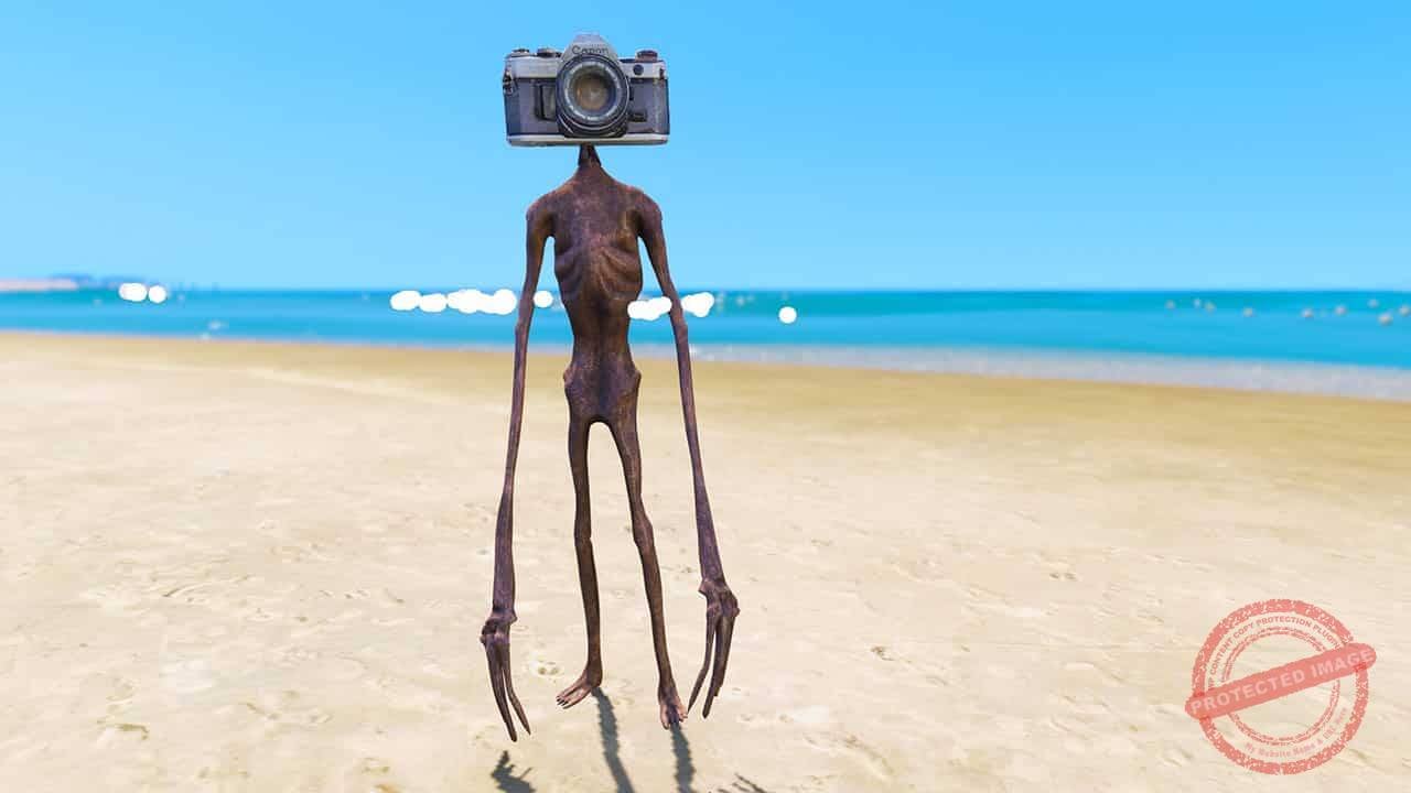 GTA 5 Mods Camera Siren Head
