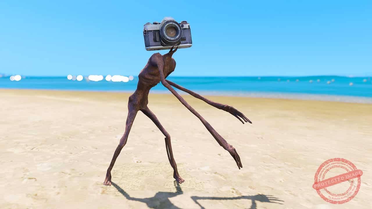 GTA 5 Mods Camera Siren Head