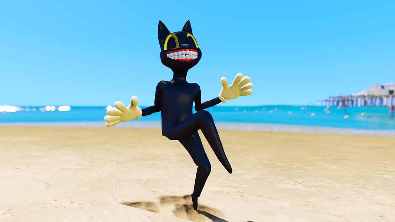 GTA 5 Mods Cartoon Cat (Rebuilt)