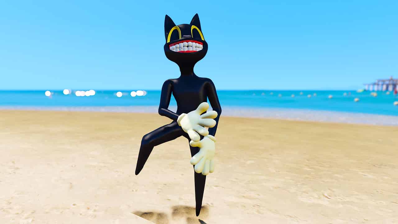 GTA 5 Mods Cartoon Cat (Rebuilt)
