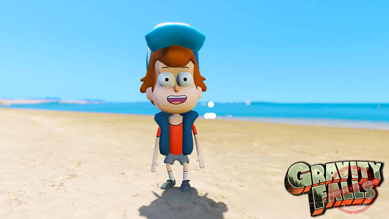 GTA 5 Mods Dipper in Gravity Falls