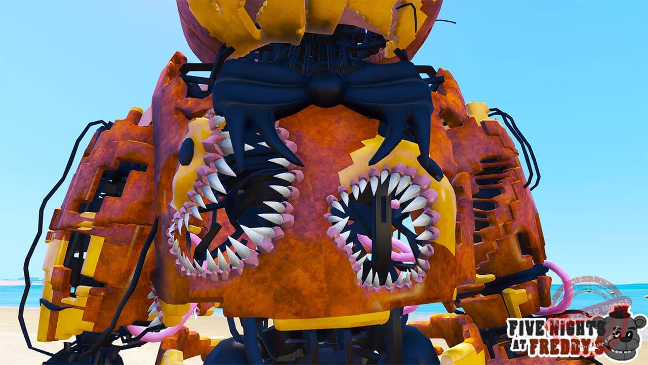 GTA 5 Mods FNAF Corrupt Freddy
