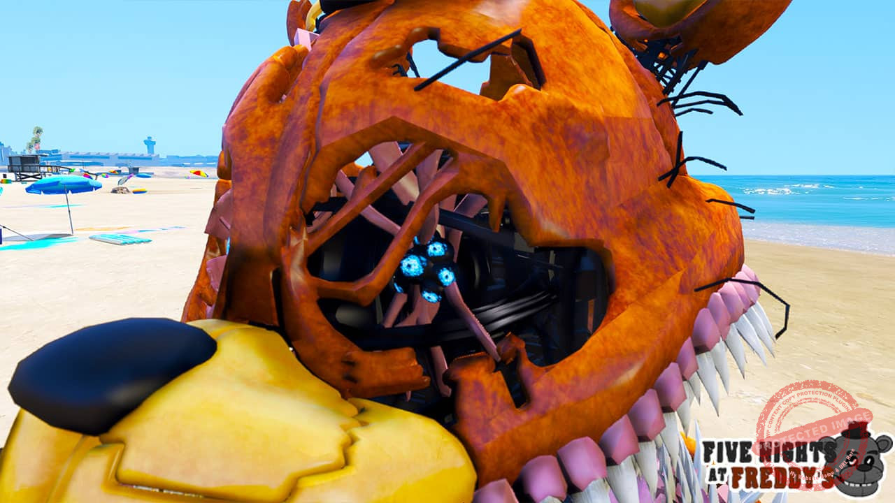 GTA 5 Mods FNAF Corrupt Freddy