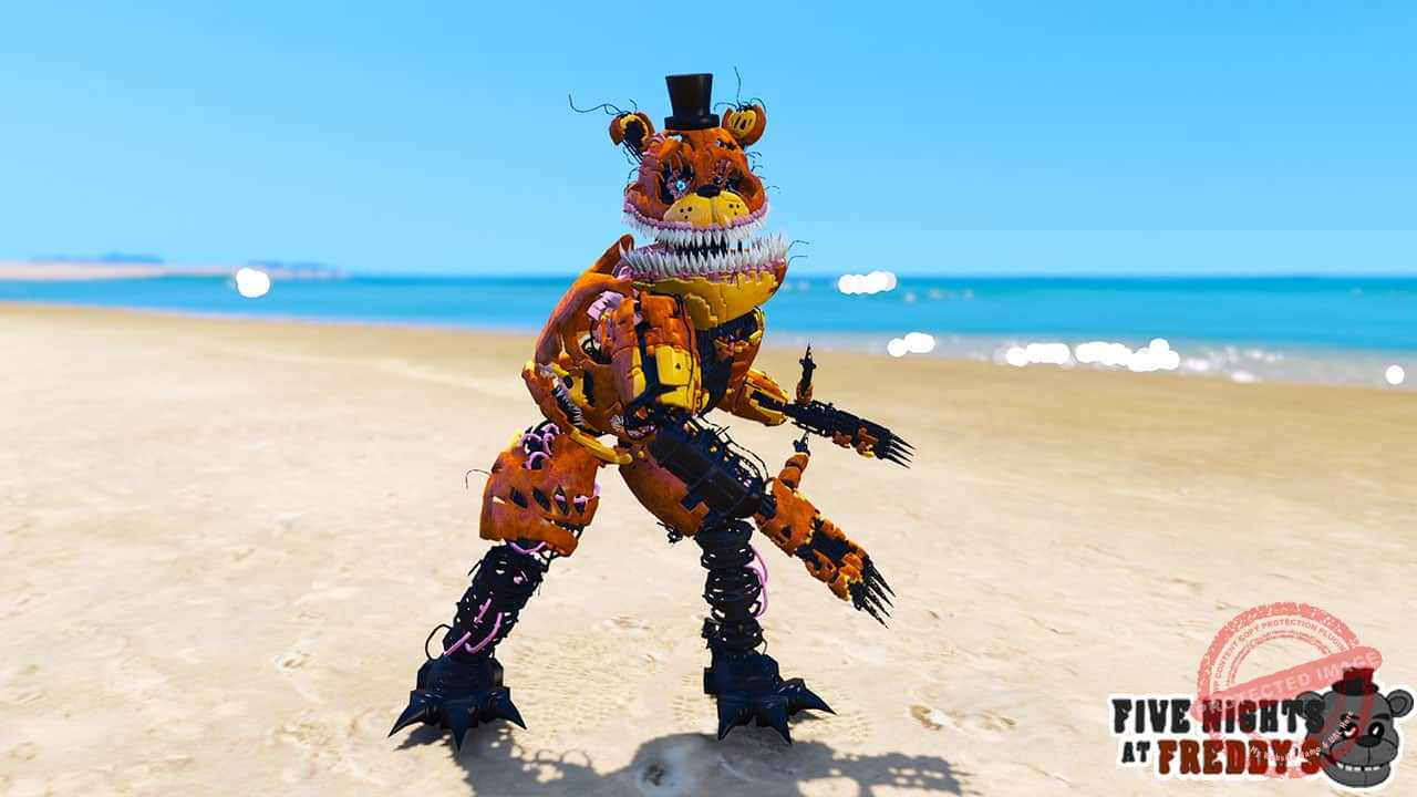 GTA 5 Mods FNAF Corrupt Freddy