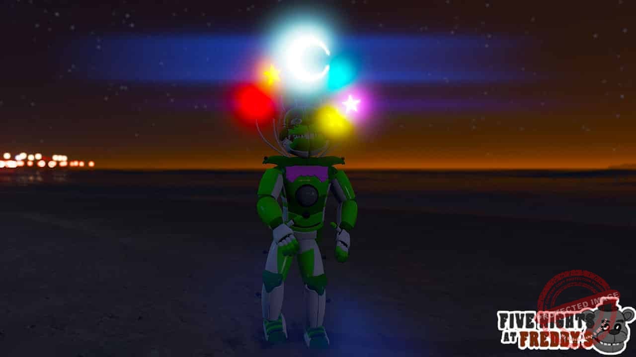 GTA 5 Mods FNAF Lunatic Plushtrap OC