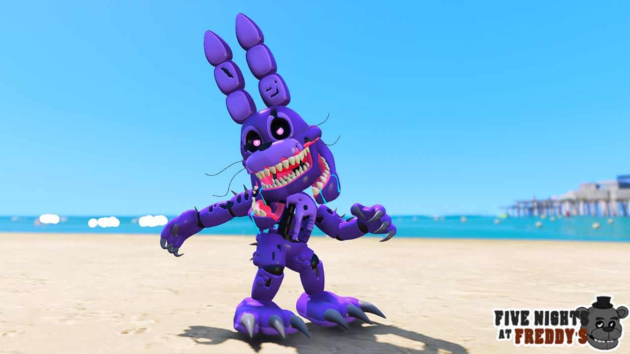 GTA 5 Mods FNAF Adventure Twisted Bonnie
