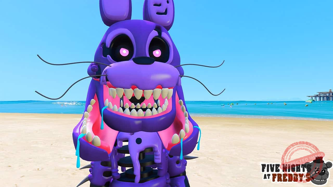 GTA 5 Mods FNAF Adventure Twisted Bonnie