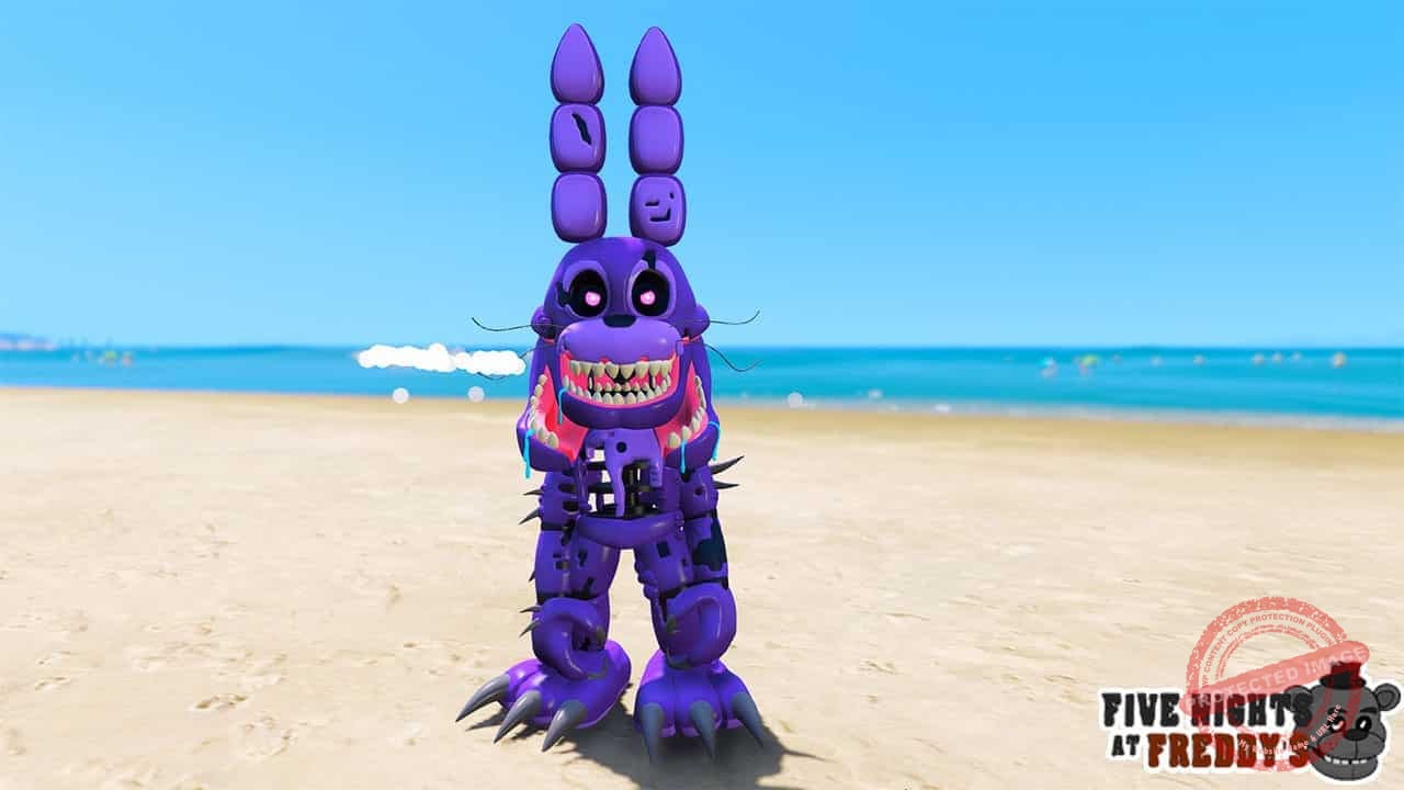 GTA 5 Mods FNAF Adventure Twisted Bonnie