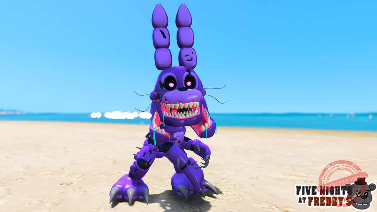 GTA 5 Mods FNAF Adventure Twisted Bonnie