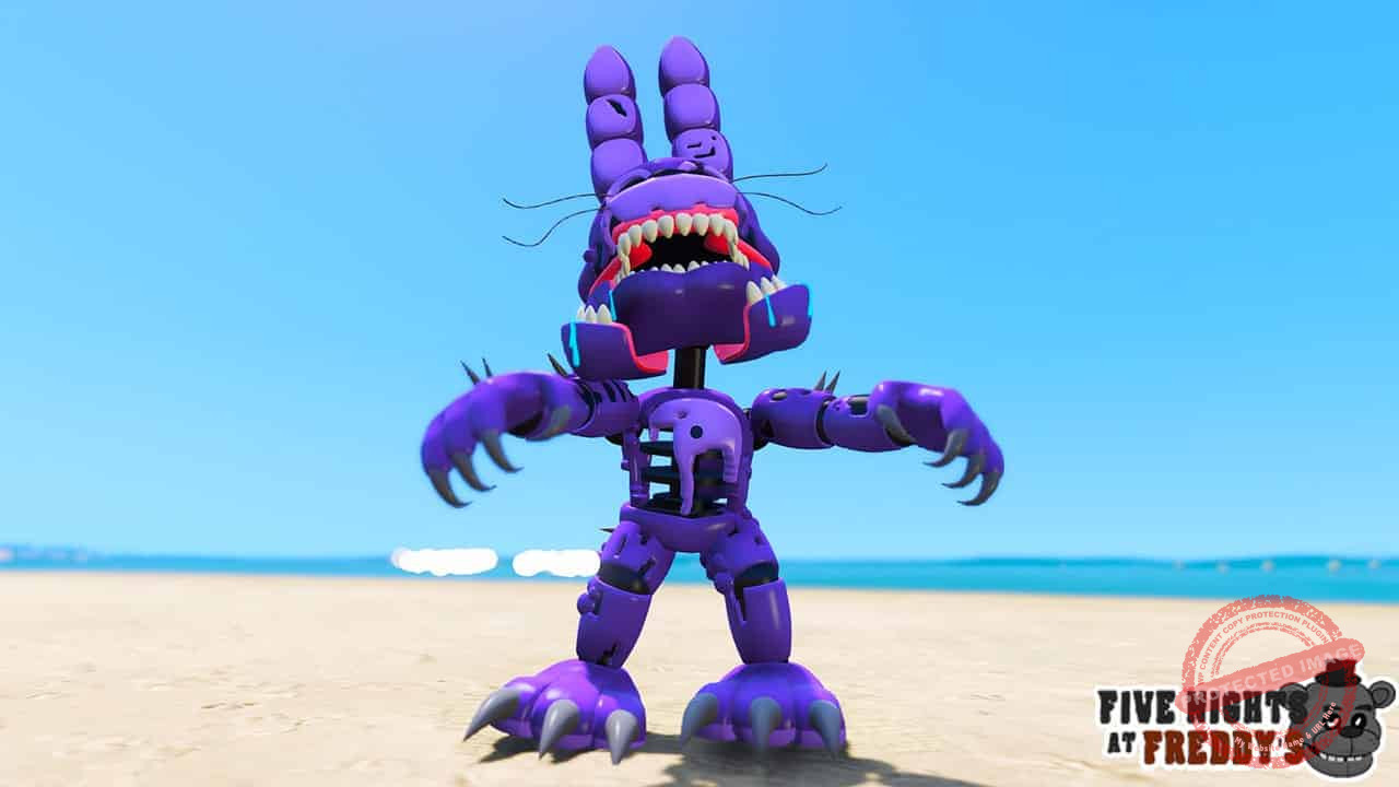 GTA 5 Mods FNAF Adventure Twisted Bonnie