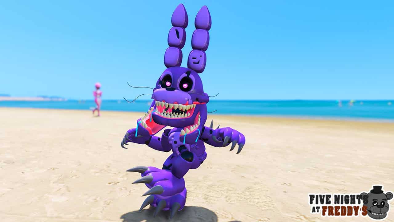 GTA 5 Mods FNAF Adventure Twisted Bonnie