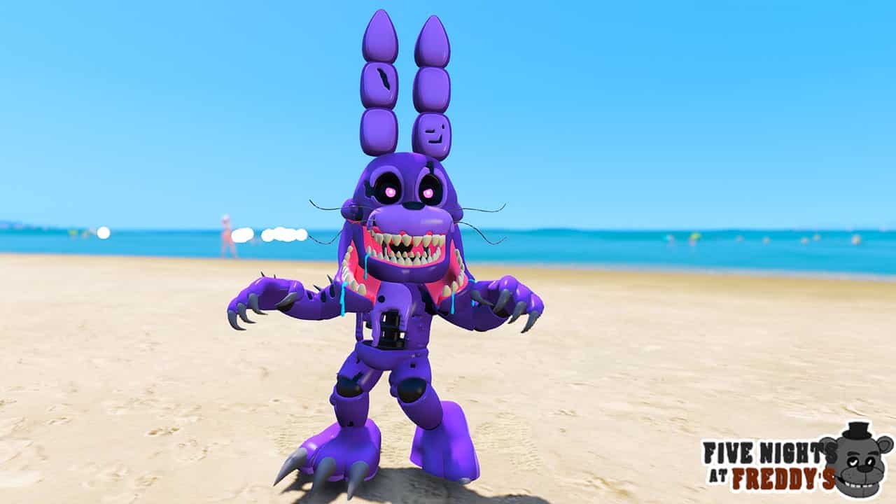 GTA 5 Mods FNAF Adventure Twisted Bonnie