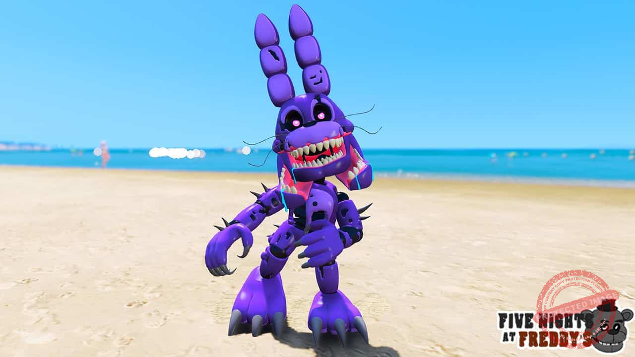 GTA 5 Mods FNAF Adventure Twisted Bonnie