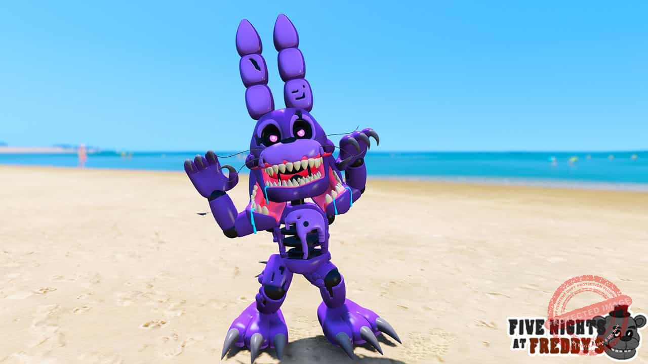 GTA 5 Mods FNAF Adventure Twisted Bonnie