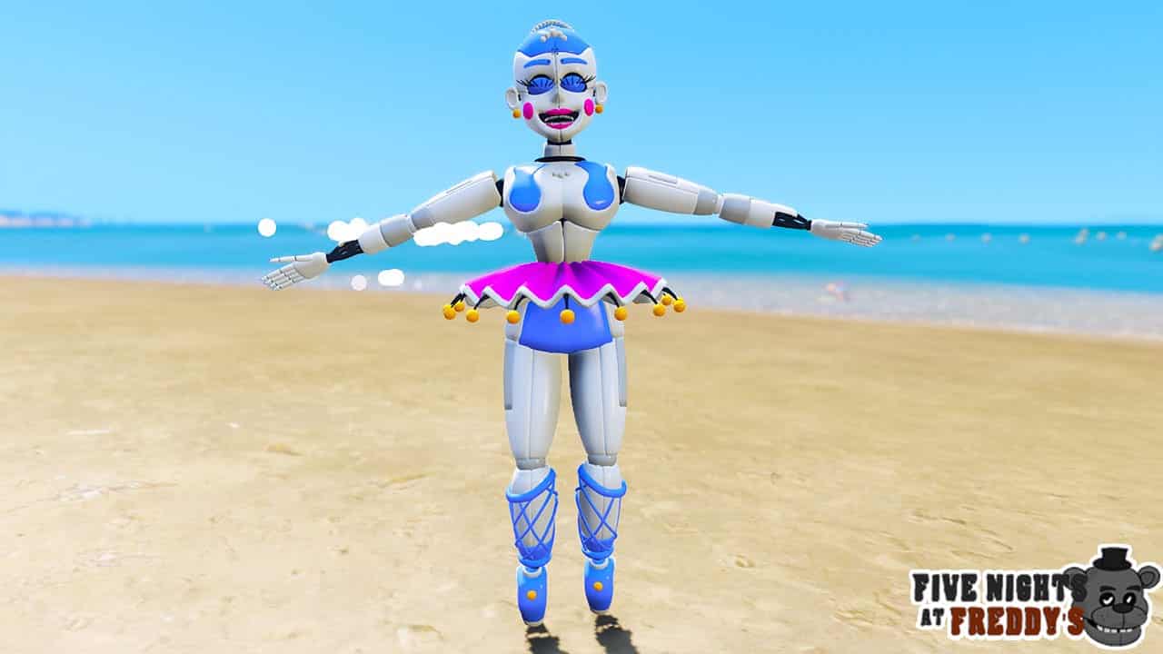 GTA 5 Mods FNAF Ballora