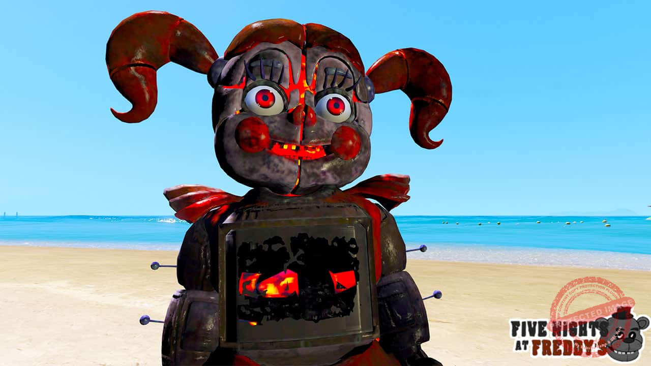 GTA 5 Mods FNAF Broiler Baby