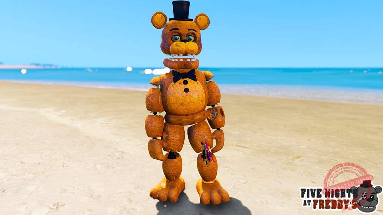 GTA 5 Mods FNAF Withered Freddy