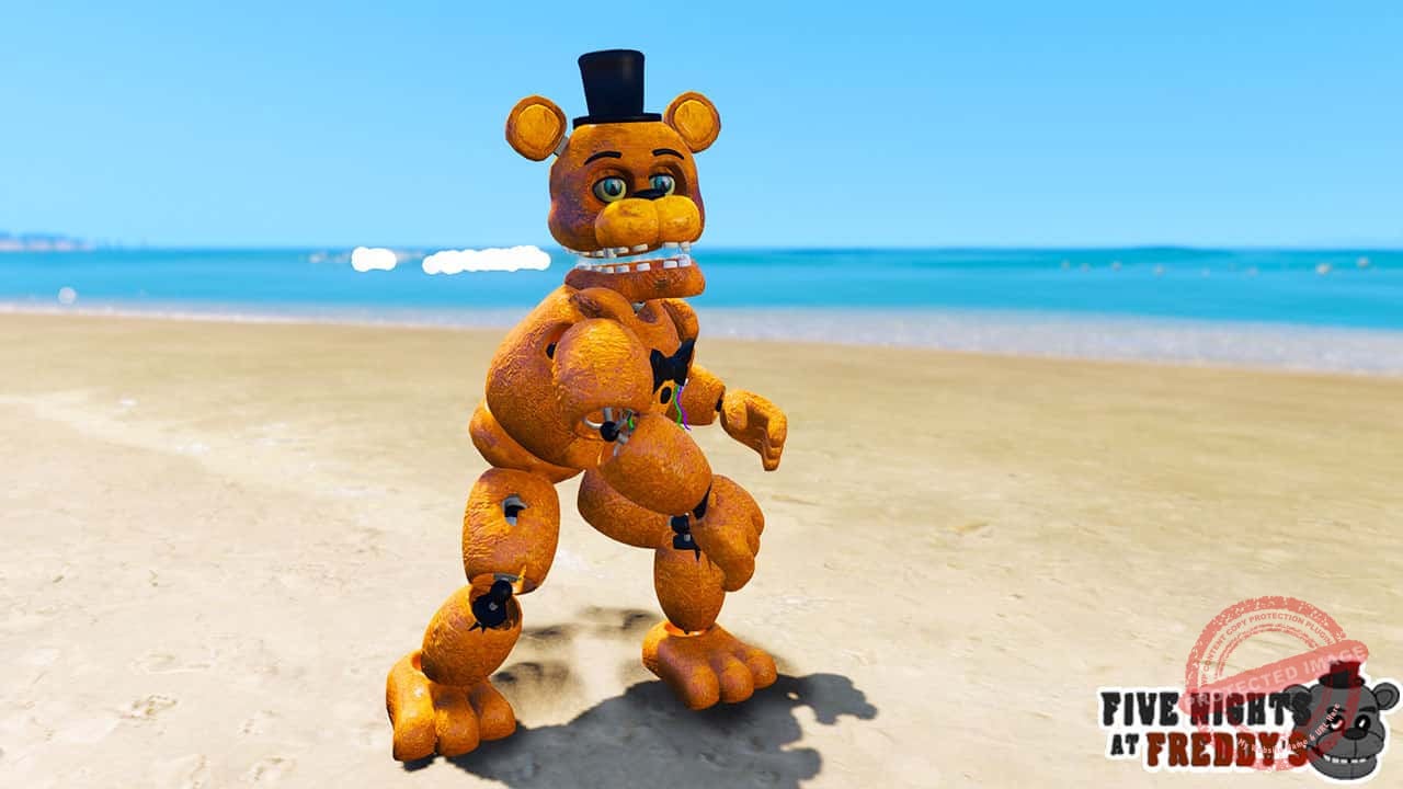 GTA 5 Mods FNAF Withered Freddy