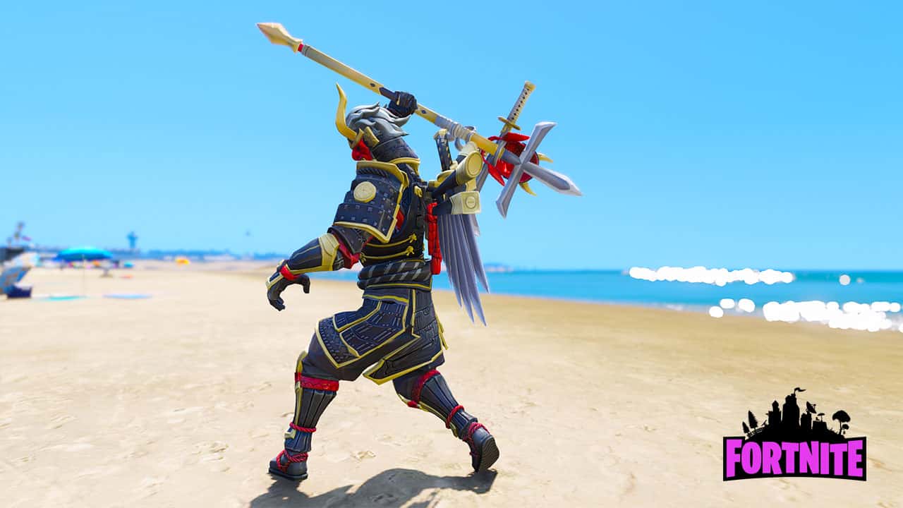 GTA 5 Mods Fornite Shogun Skin