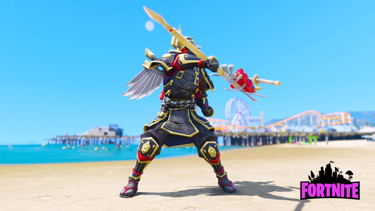 GTA 5 Mods Fornite Shogun Skin