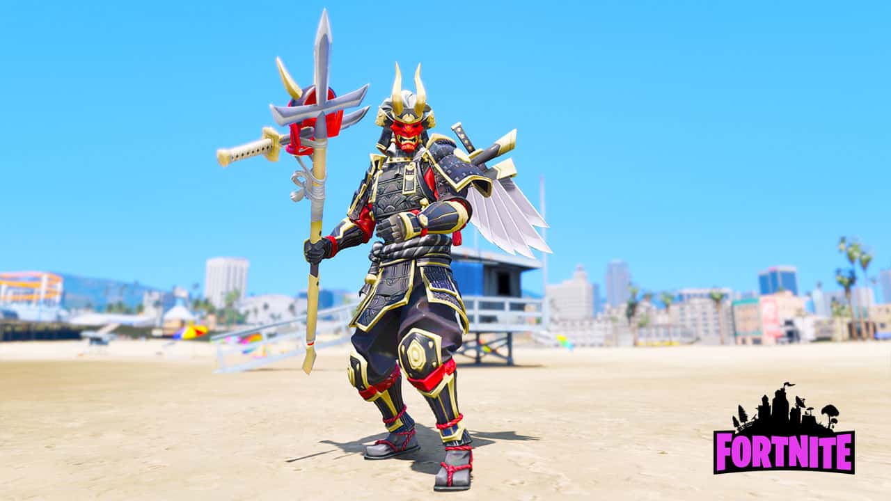 GTA 5 Mods Fornite Shogun Skin