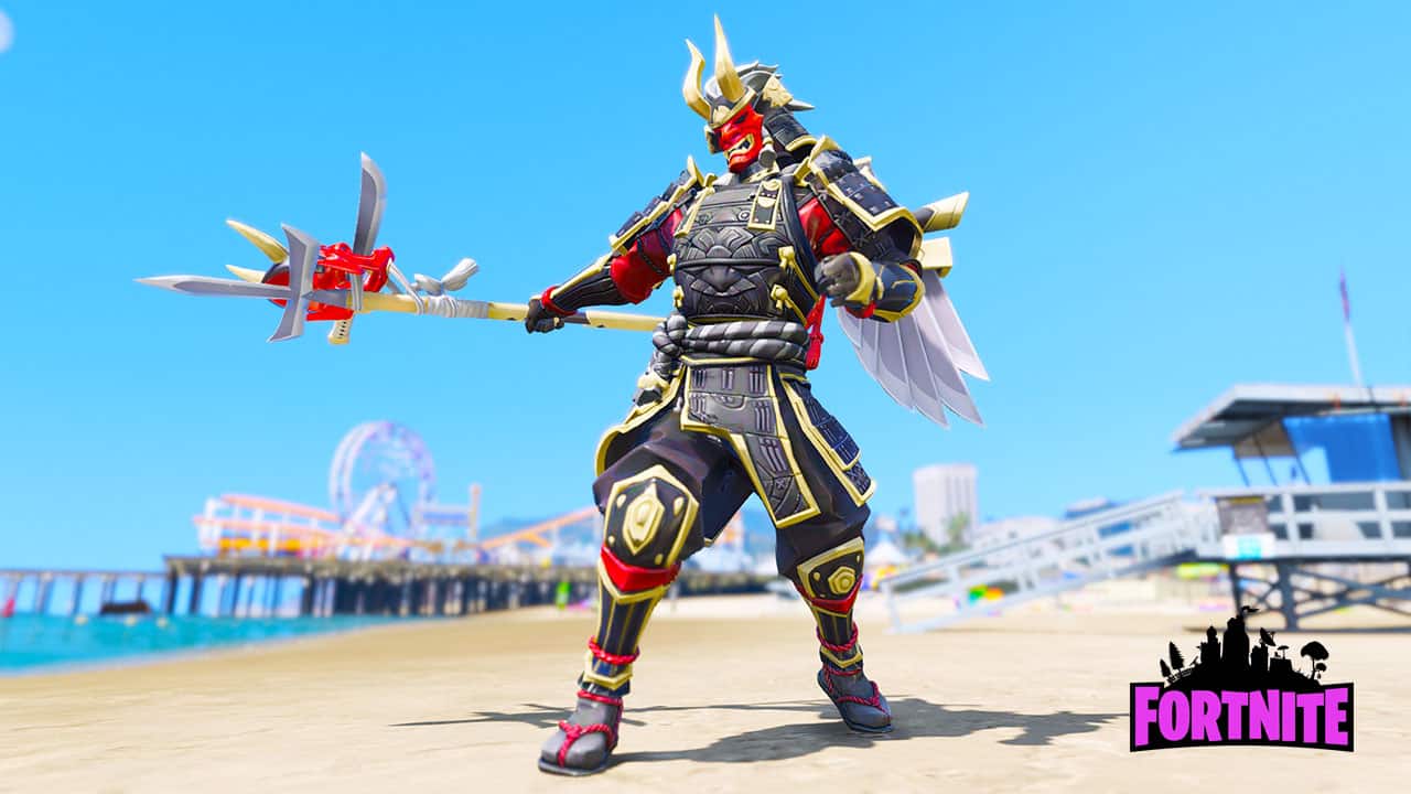 GTA 5 Mods Fornite Shogun Skin