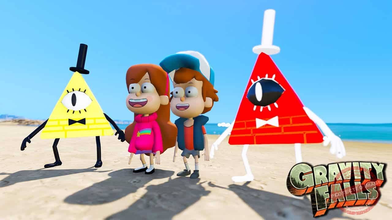 GTA 5 Mods Gravity Falls FULL PACK