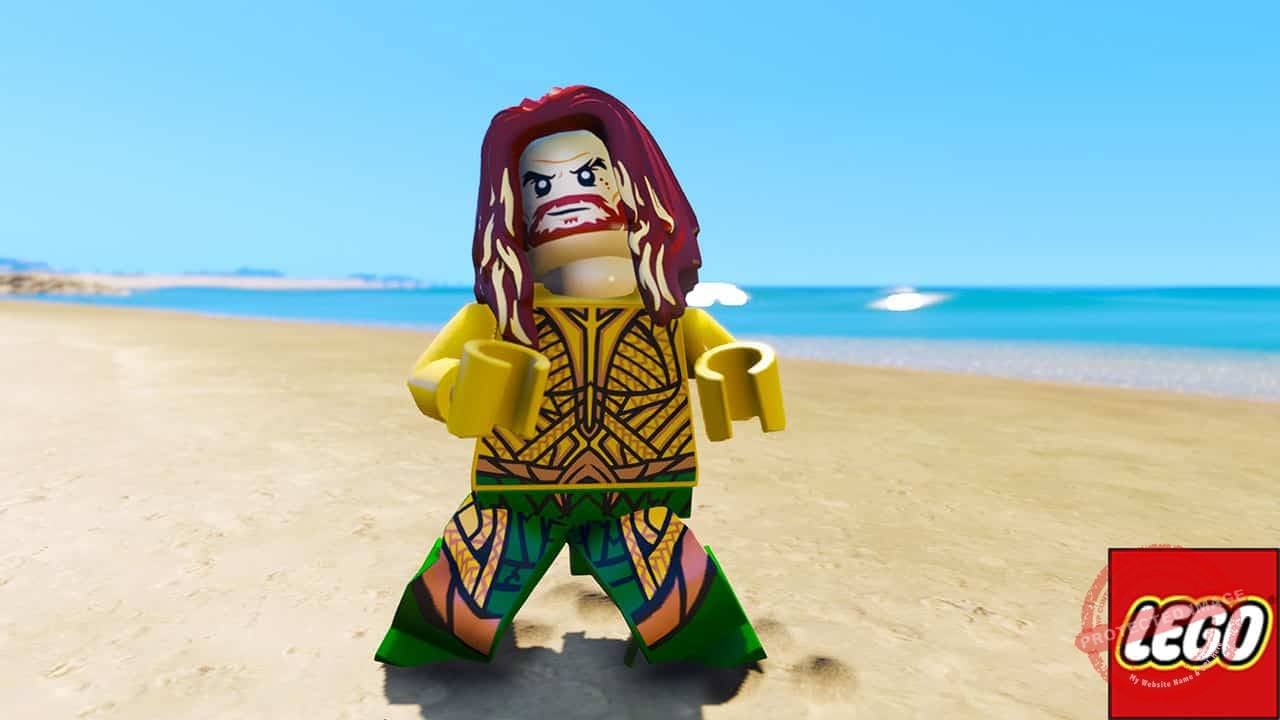 GTA 5 Mods LEGO Aquaman