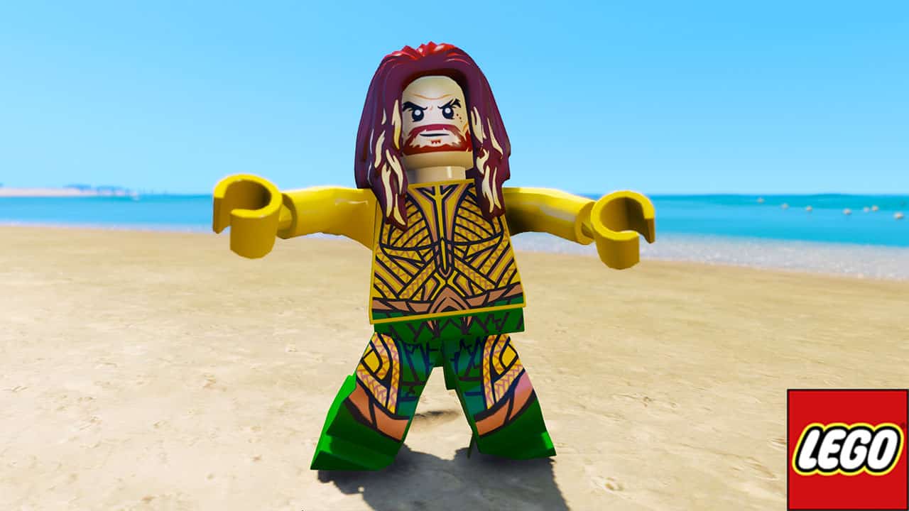 GTA 5 Mods LEGO Aquaman