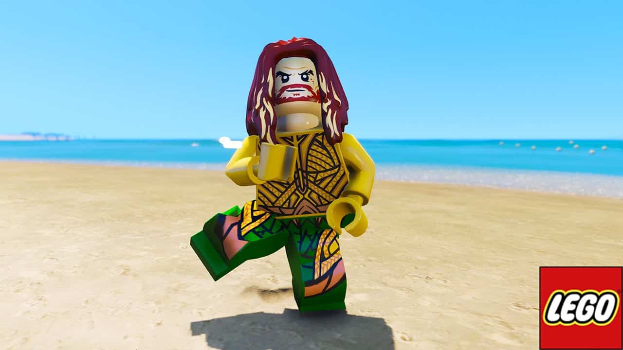 GTA 5 Mods LEGO Aquaman
